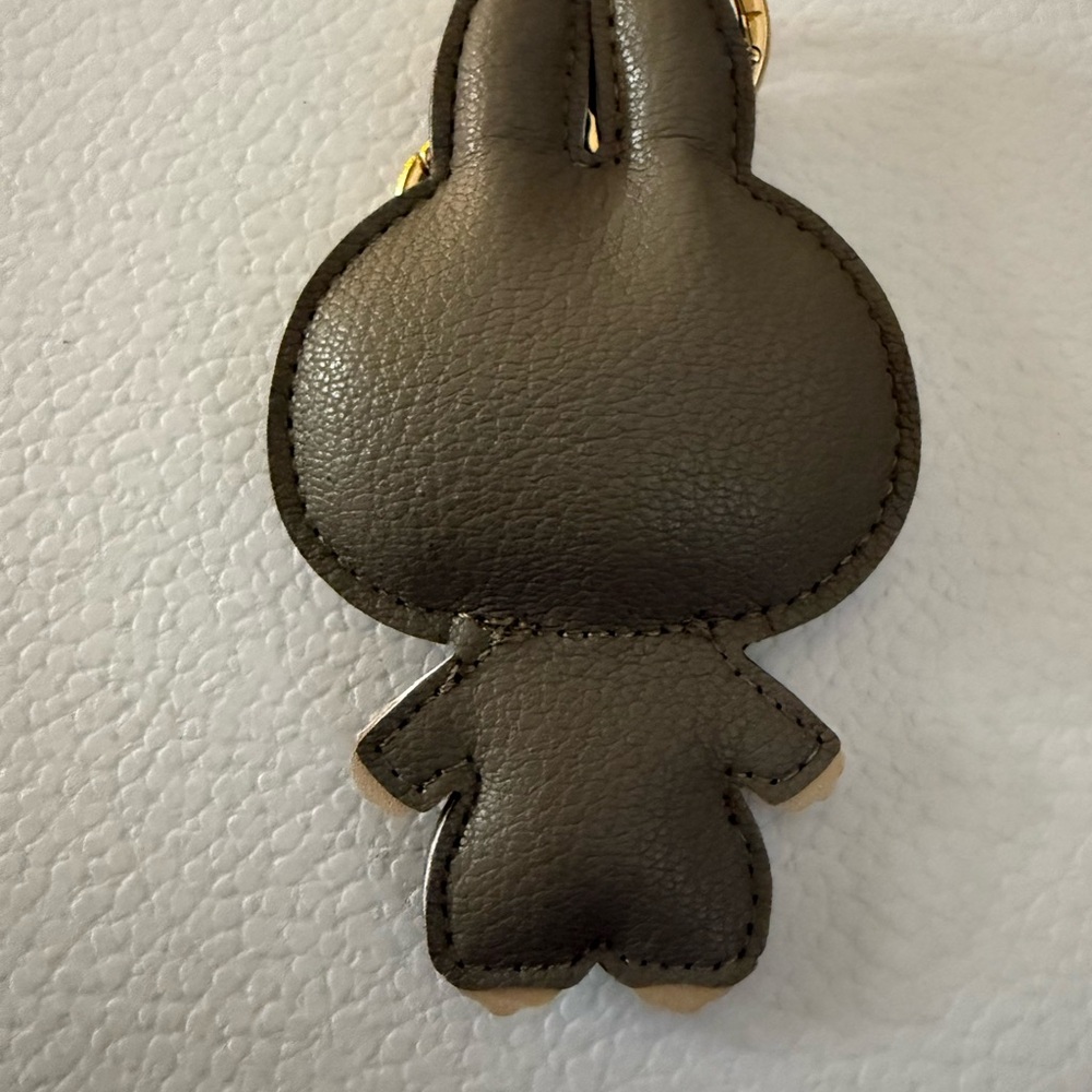 New Upcycled labubu Louis Vuitton Character Keychain - Picture 4 of 4